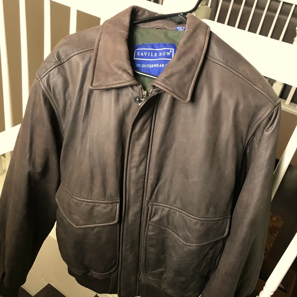Saville Men’s leather jacket